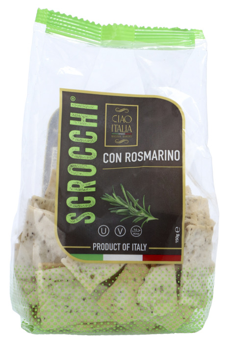 Ciao Italia Scrocchi rozemarijn 150 gram (150g)