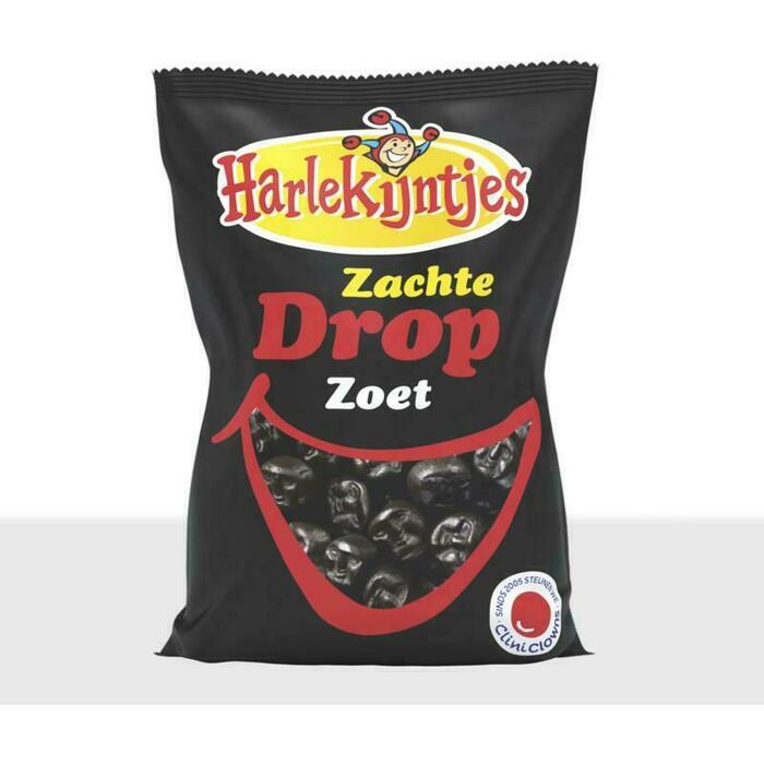 Harlekijntjes Zachte zoete drop (500g)
