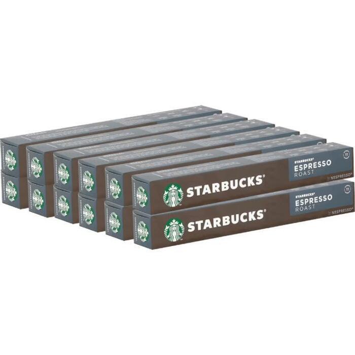 Starbucks® by Nespresso® Espresso Roast Dark Roast Capsules 12 x 10 x 5,7 g (12 × 57g)