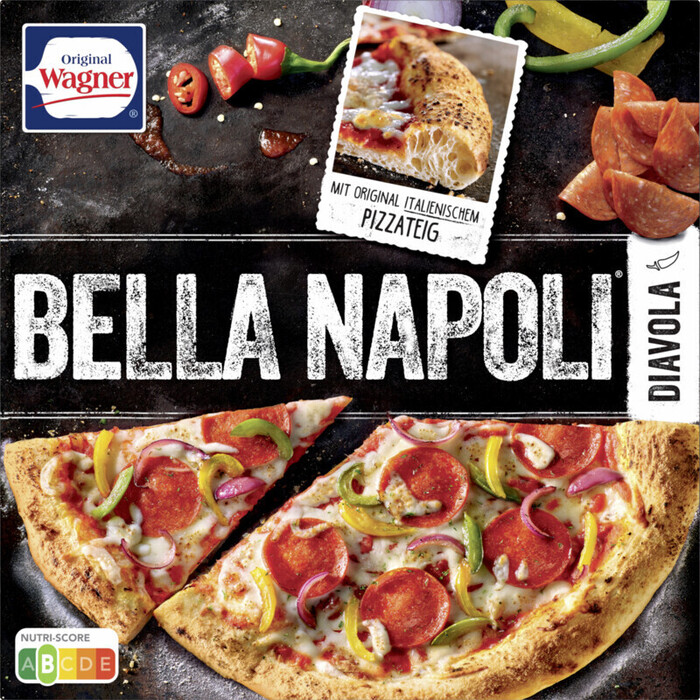 Pizza bella napoli diavola (Doos, 430g)
