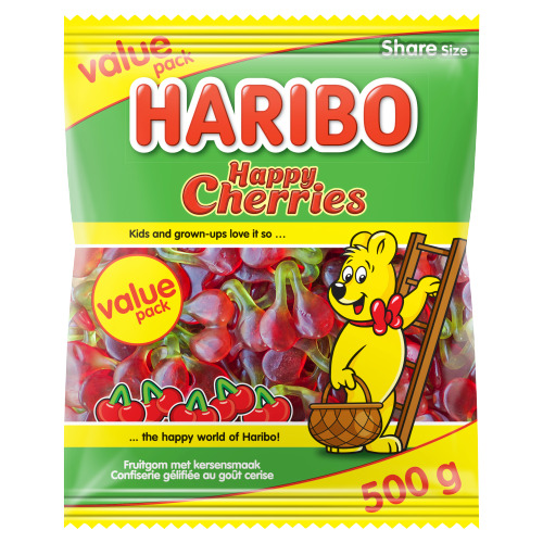 Haribo Happy Cherries 500 g (500g)