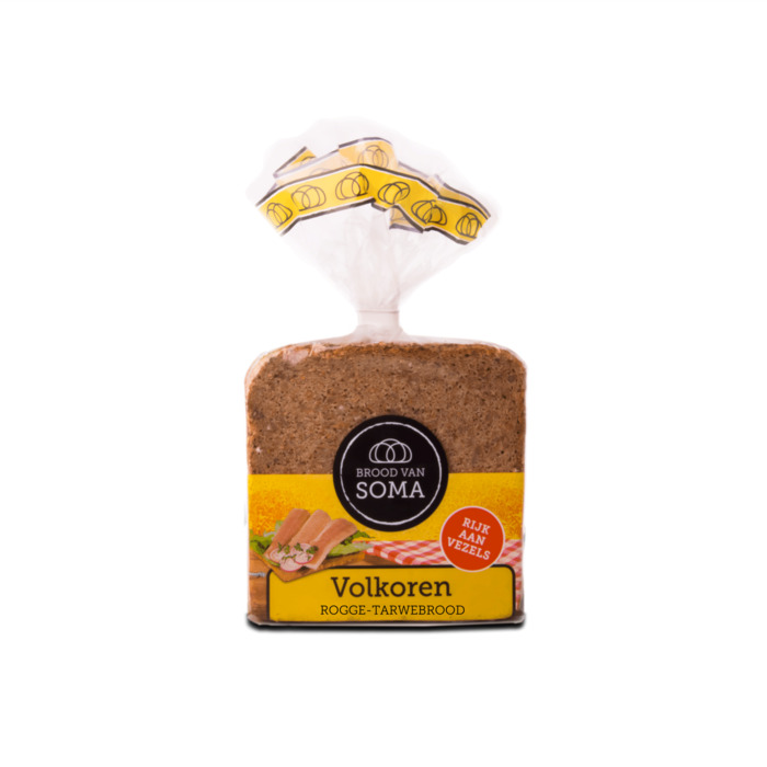 Volkoren Roggebrood (Zak, 400g)