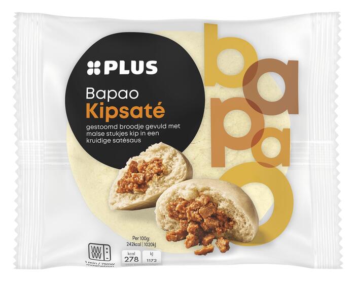 PLUS Bapao kipsaté (Zak, 115g)