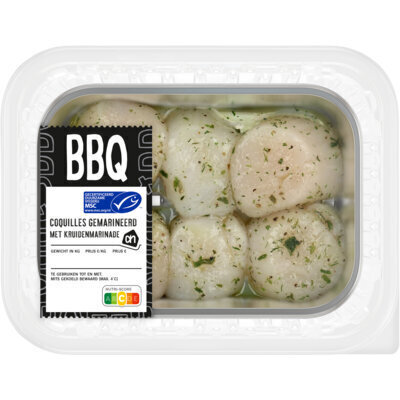 AH BBQ coquilles gemarineerd (180g)