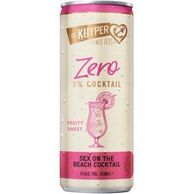 De Kuyper Sex on the beach cocktail 0.0% (250ml)