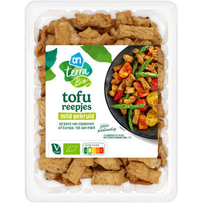 AH Terra Bio tofureepjes mild gekruid (180g)