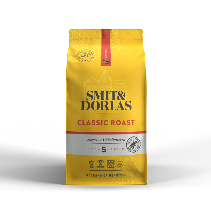 Smit & Dorlas Classic Roast Koffiebonen 500g (500g)