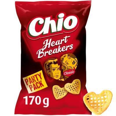 Chio Heartbreakers classic partypack (Zak, 170g)
