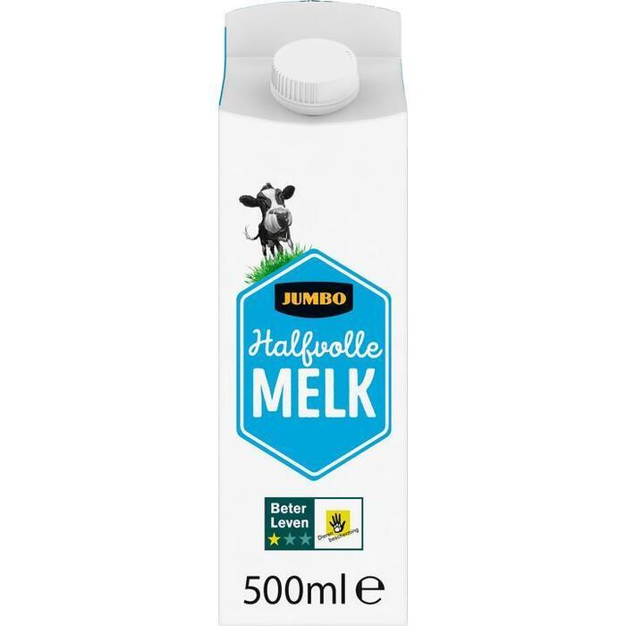 Jumbo Halfvolle Melk Beter Leven* 500ML (0.5L)