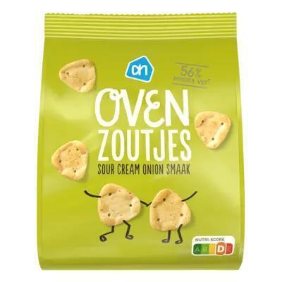 Zoutjes uit de oven sour cream-onion (zak, 125g)