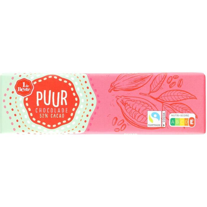 Chocoladereep puur (180g)