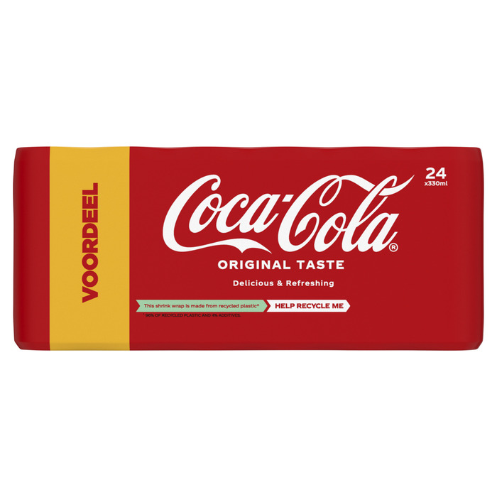 Coca-Cola Sleek Can voordeel verpakking 24 x 330 ml (33cl)