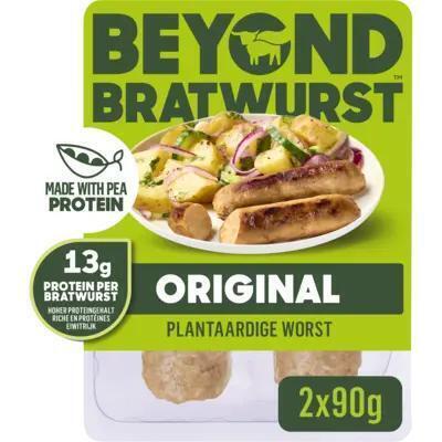 Beyond Meat Bratwurst original 2 stuks (180g)