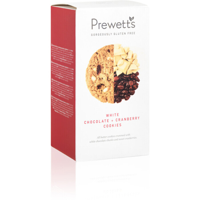 Witte chocolade koekjes cranberry (150g)