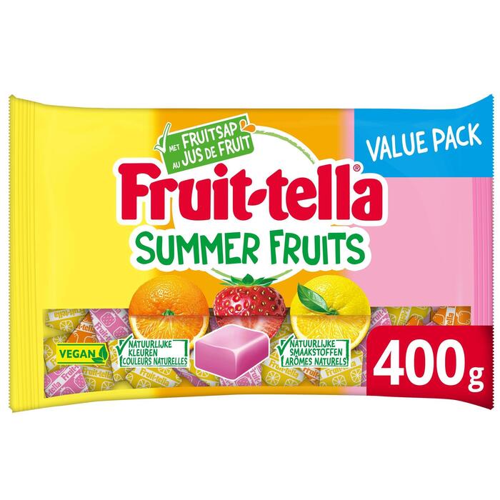 Fruittella Summer Fruits 400g (Zak, 400g)