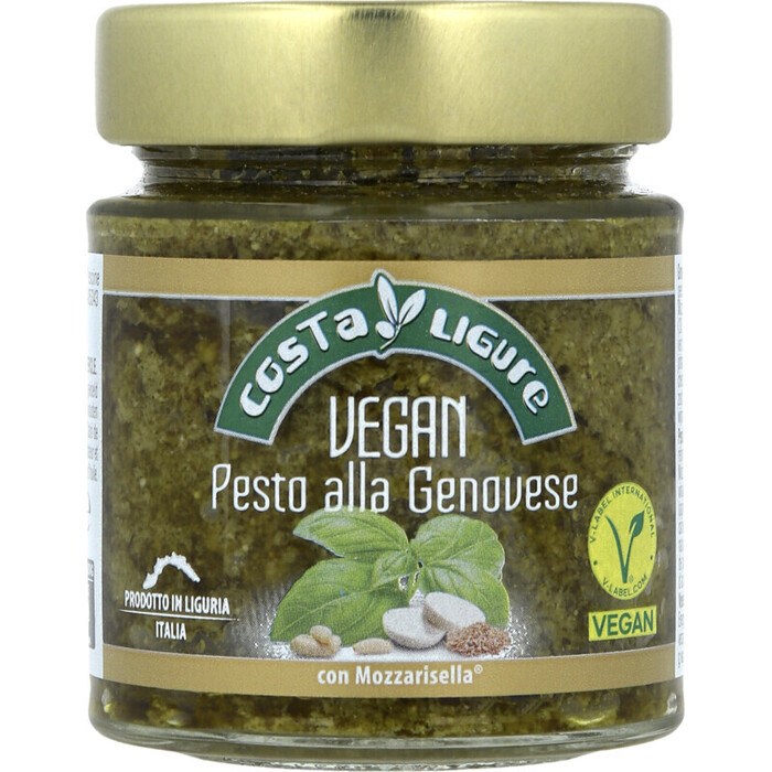 Costa Ligure Pesto genovese vegan mozzarisella (135g)