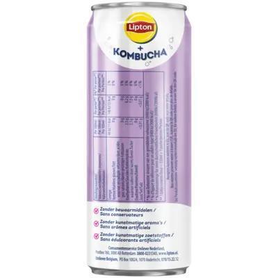 Lipton Ice tea kombucha raspberry flavour (33cl)