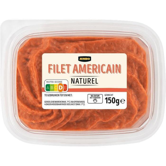 Jumbo Filet Americain Naturel 150 g (150g)
