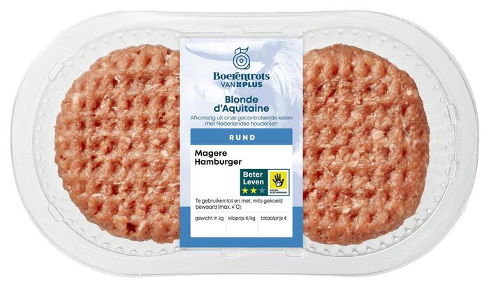 PLUS Boerentrots PLUS BBQ Hamburger (2 × 130g)
