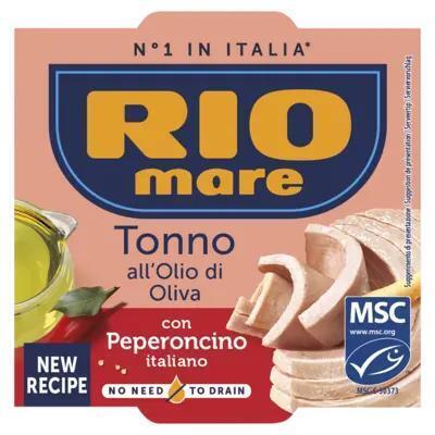 Rio Mare Tonijn in olijfolie rode peper (120g)