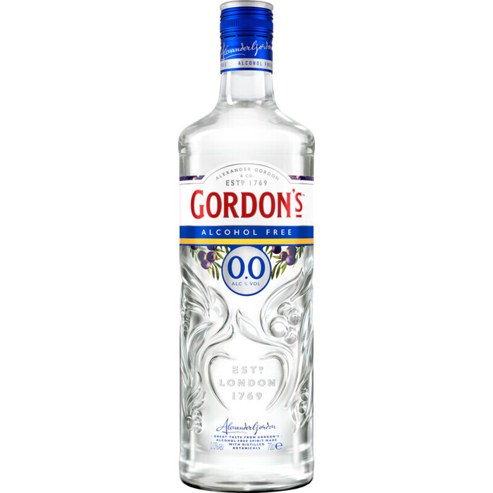 Gordon's Alcohol Free 70 cl (Fles, 0.7L)
