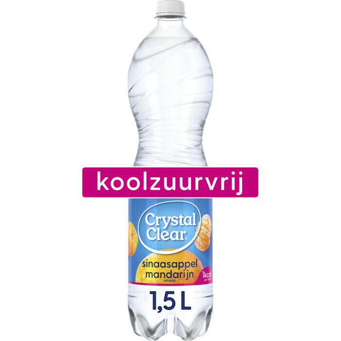 Crystal Clear Koolzuurvrij Sinaasappel Mandarijn 1,5L (1.5L)