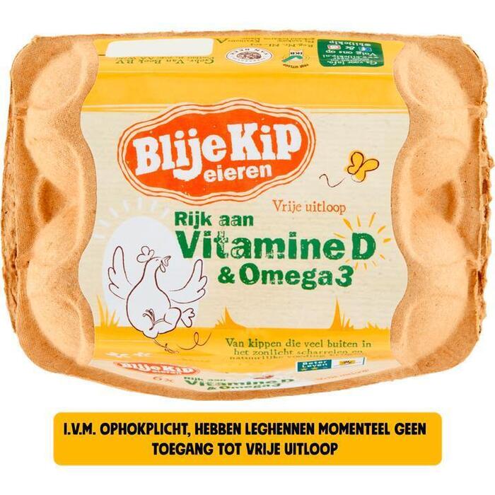 Omega 3 vrije uitloop eieren (doos, 1L)