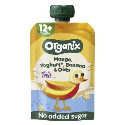 Mango yoghurt banana oats bio 12+ (Zak, 100g)