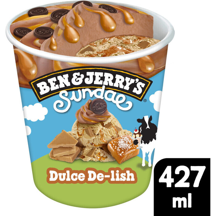 Ben & Jerry's Sundae dulce de-lish (42.7cl)