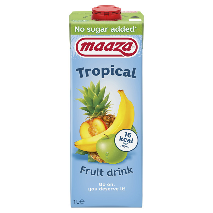 Maaza Tropical fruit drink no sugar added (1L)