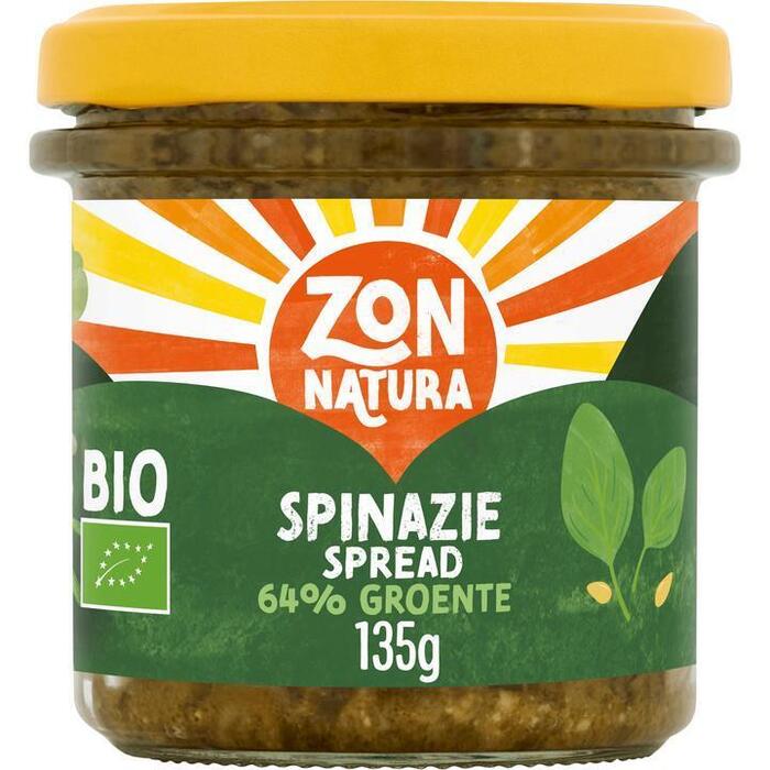 Zonnatura Groentespread Spinazie Pijnboompit 135g (135g)