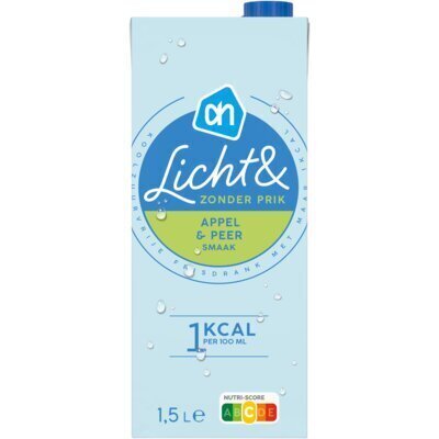 AH Licht&zonder prik appel & peer (1.5L)