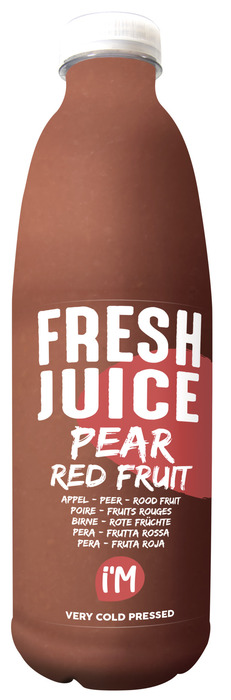 Appel-peer-rode bes 1 liter (1L)