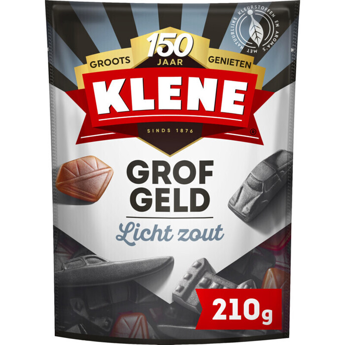 Klene Grof geld (210g)