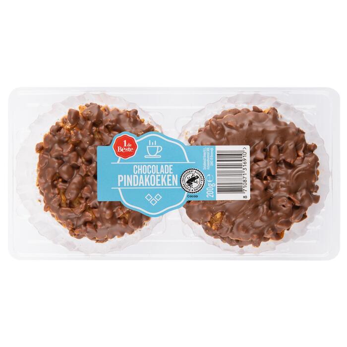 1 de Beste Pindakoeken chocolade (200g)