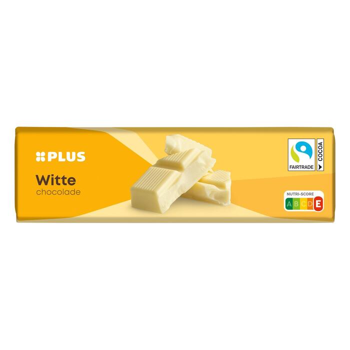 Chocoladereep wit Fairtrade (100g)