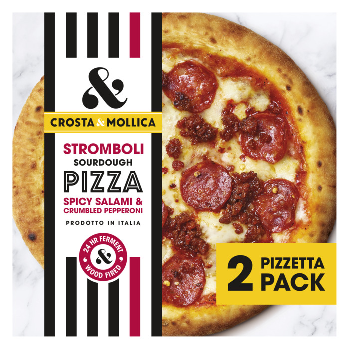 Crosta & Mollica pizzetta stromboli (2 × 217g)