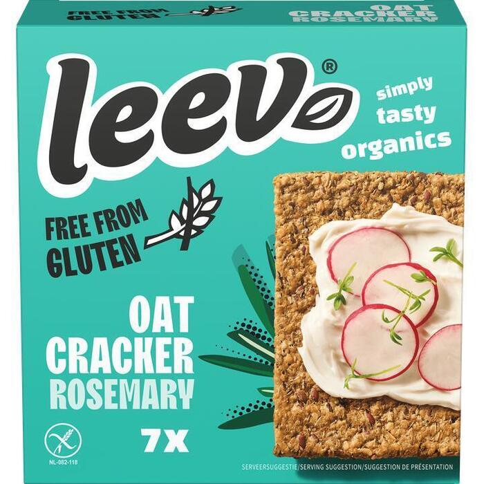 Leev Oatcracker rosemary free from gluten (100g)