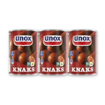 Unox Knaks 3-pack