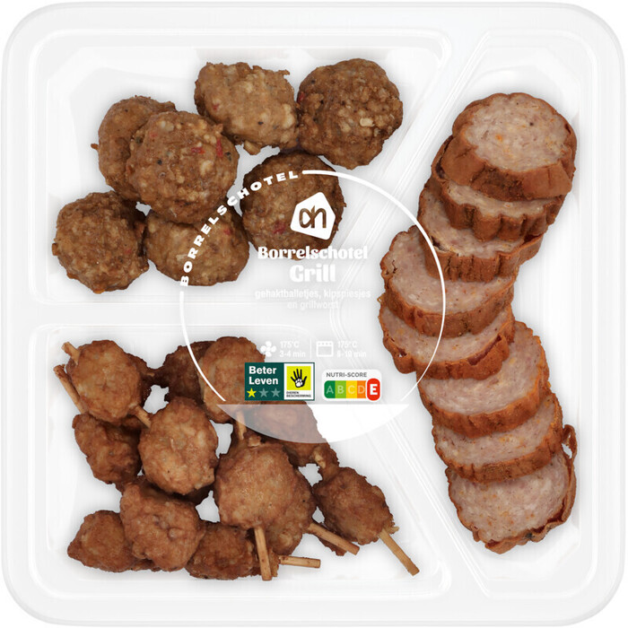 AH Grill borrelschotel (220g)