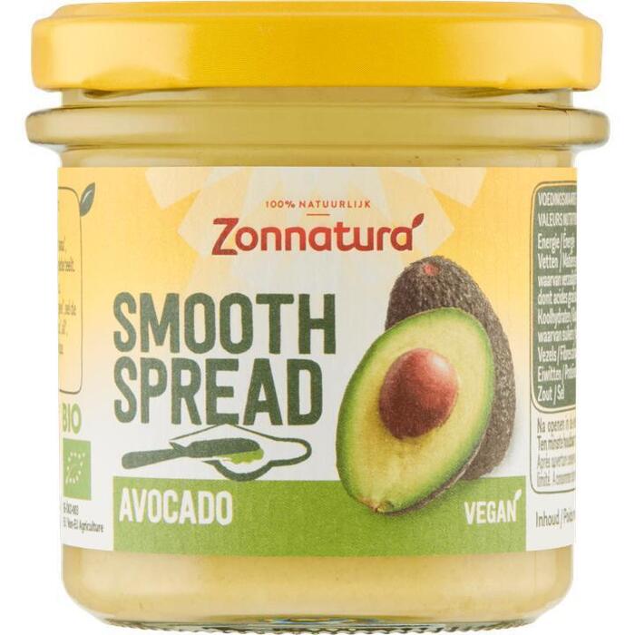 Zonnatura Smooth Spread Avocado 140 g (140g)