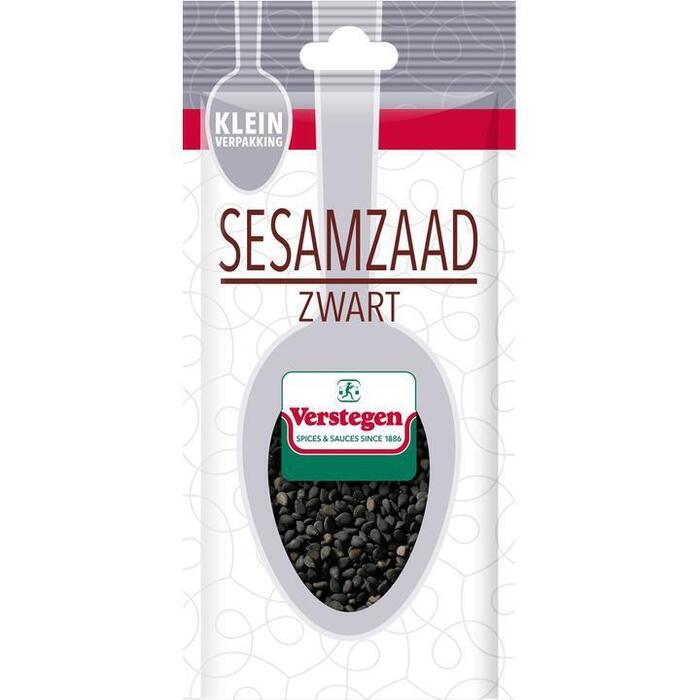 Verstegen Sesamzaad Zwart Kleinverpakking 9 g (9g)