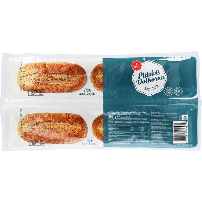 Pistolets meergranen 4 stuks (300g)