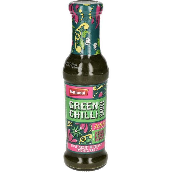 National Green Chili Sauce 300g