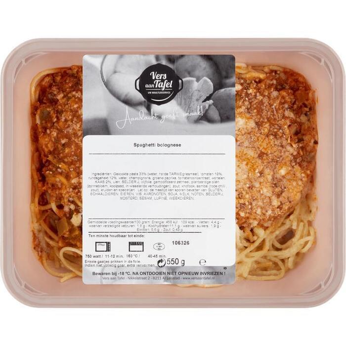 Vers Aan Tafel Spaghetti Bolognese 550 g (550g)