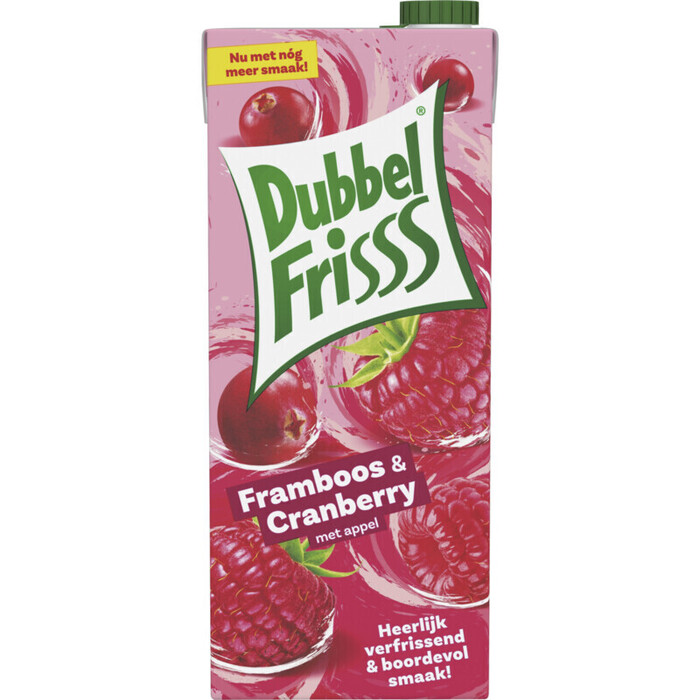 DubbelFrisss Framboos-Cranberry 1,5 L (1.5L)