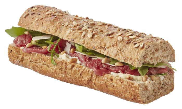 PLUS Meergranen baguette carpaccio