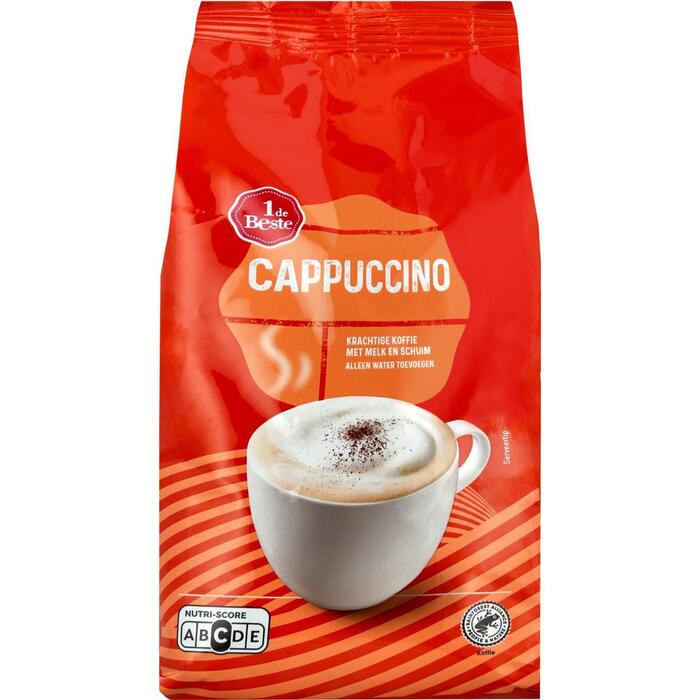 1 de Beste Oploskoffie cappuccino (250g)