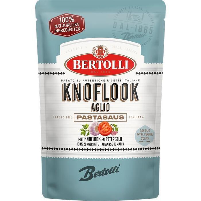Bertolli Pastasaus in zak knoflook (460g)
