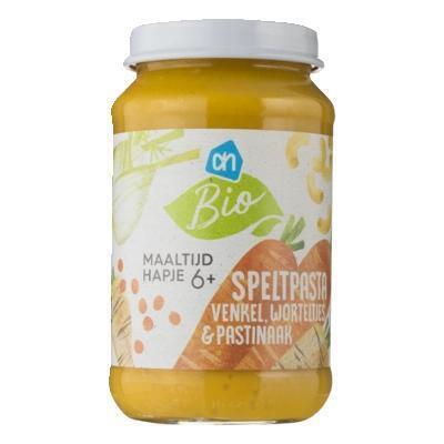 AH Biologisch Speltpasta venkel wortel pastinaak 6m02 (200g)